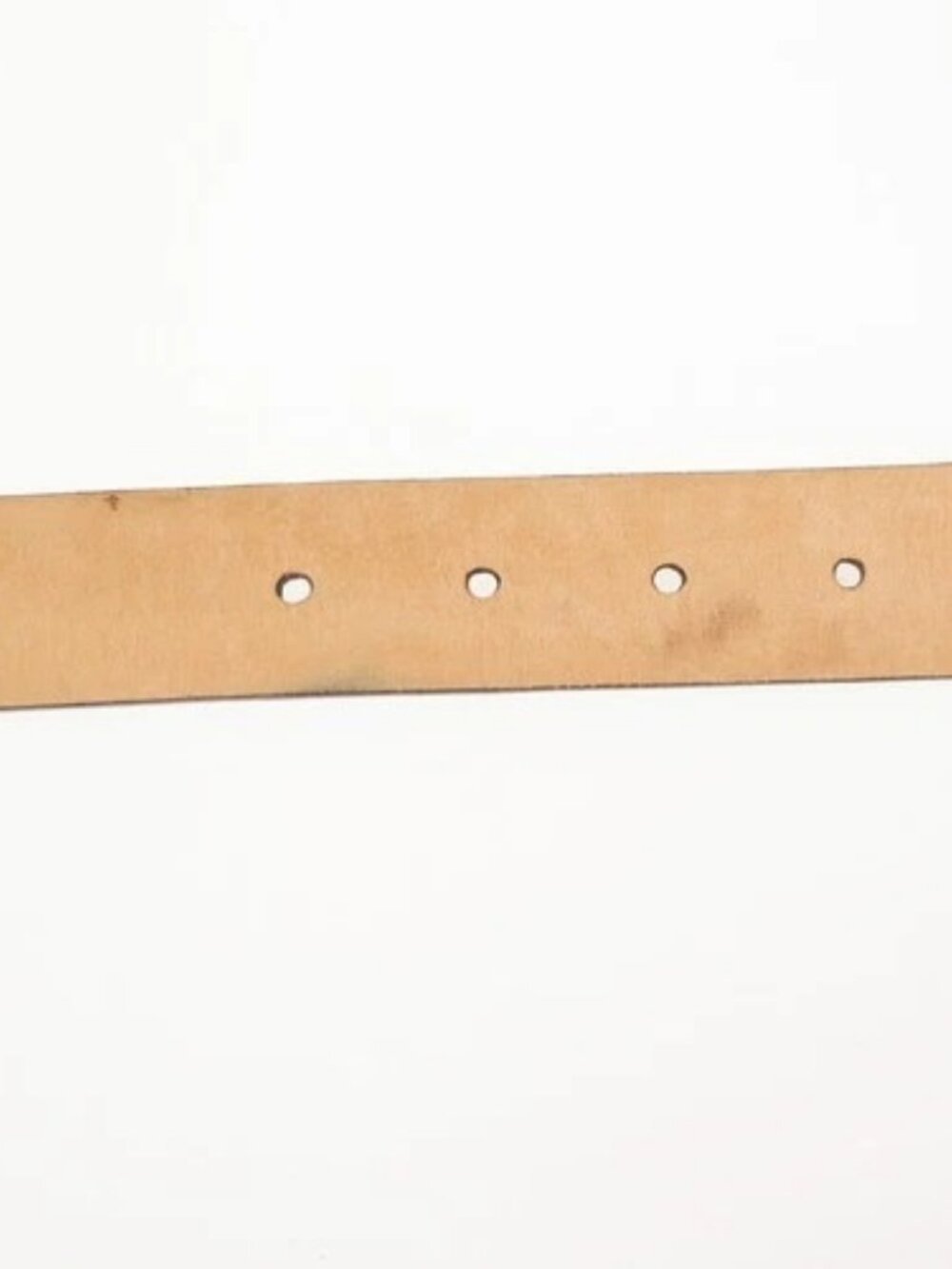 LOUIS VUITTON Santure Carre Belt Damier Ebene Brown GHW France M6802 32KC589 - Picture 6 of 12